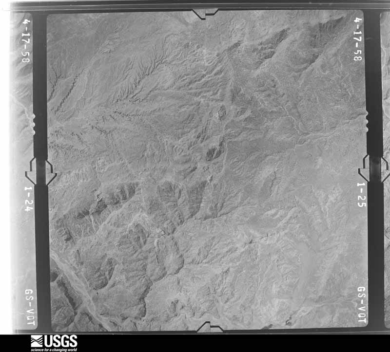 U.S. Geological Survey aerial photograph, 1958-06-29, scale 1:49000