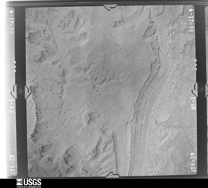 U.S. Geological Survey aerial photograph, 1958-06-29, scale 1:49000