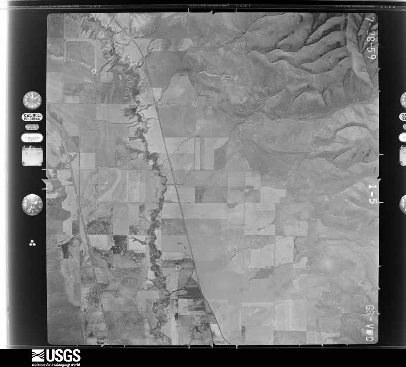 U.S. Geological Survey aerial photograph, 1959-08-30, scale 1:33200
