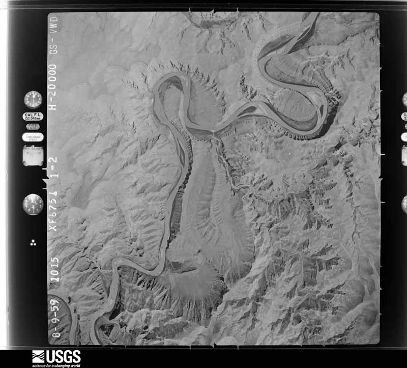 U.S. Geological Survey aerial photograph, 1959-08-30, scale 1:40000