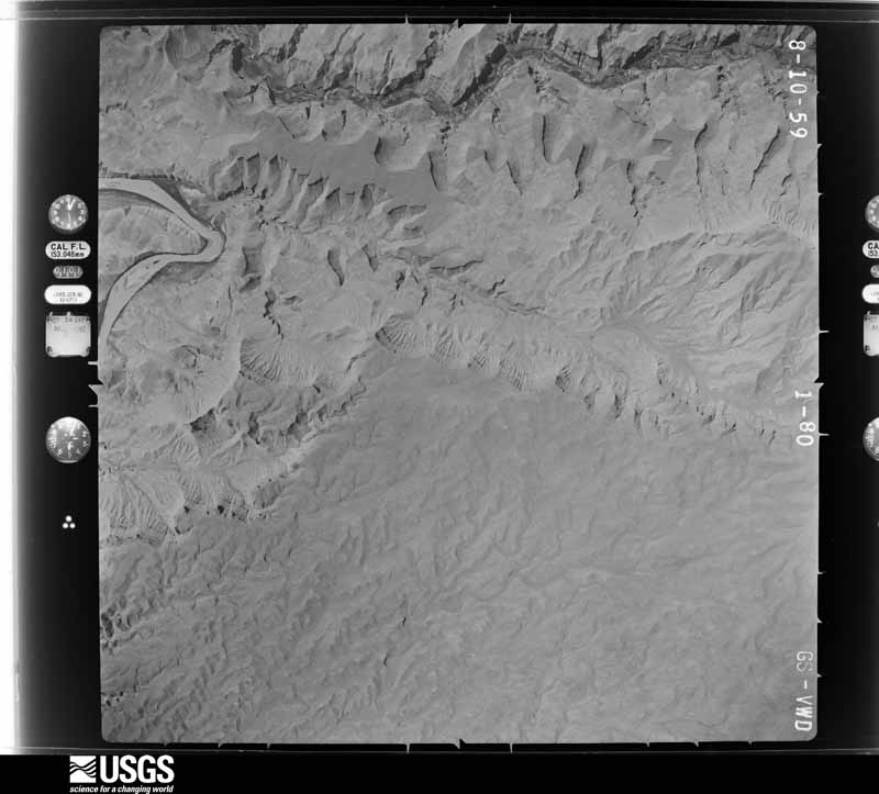 U.S. Geological Survey aerial photograph, 1959-08-30, scale 1:40000