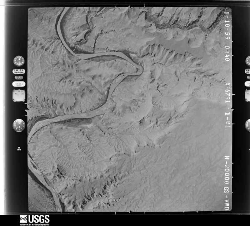 U.S. Geological Survey aerial photograph, 1959-08-30, scale 1:40000