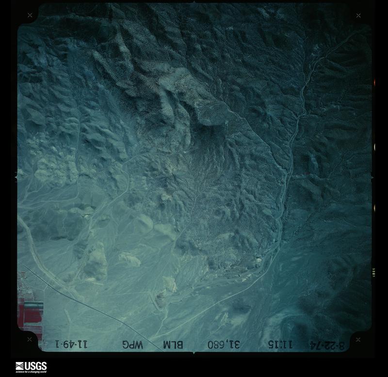 U.S. Geological Survey aerial photograph, 1974-08-22, scale 1:31680