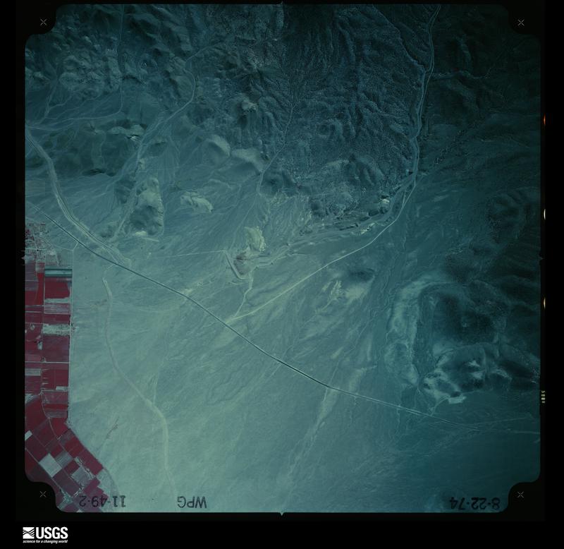 U.S. Geological Survey aerial photograph, 1974-08-22, scale 1:31680