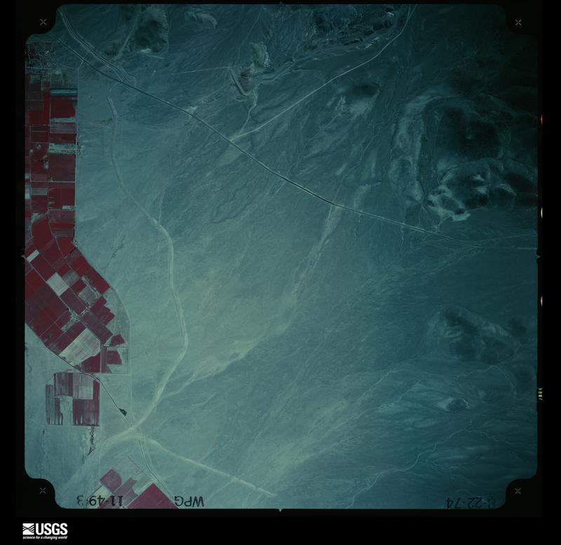 U.S. Geological Survey aerial photograph, 1974-08-22, scale 1:31680