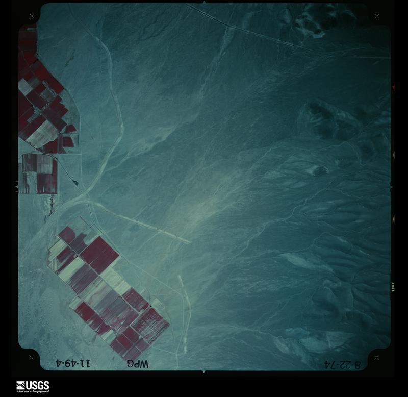 U.S. Geological Survey aerial photograph, 1974-08-22, scale 1:31680
