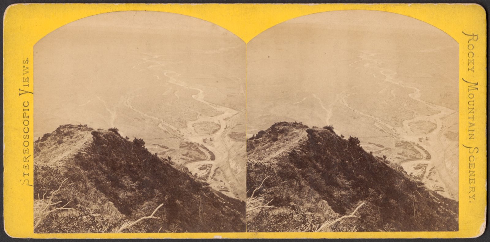 Bird's-eye view of Weber, Boston Public Library - undated