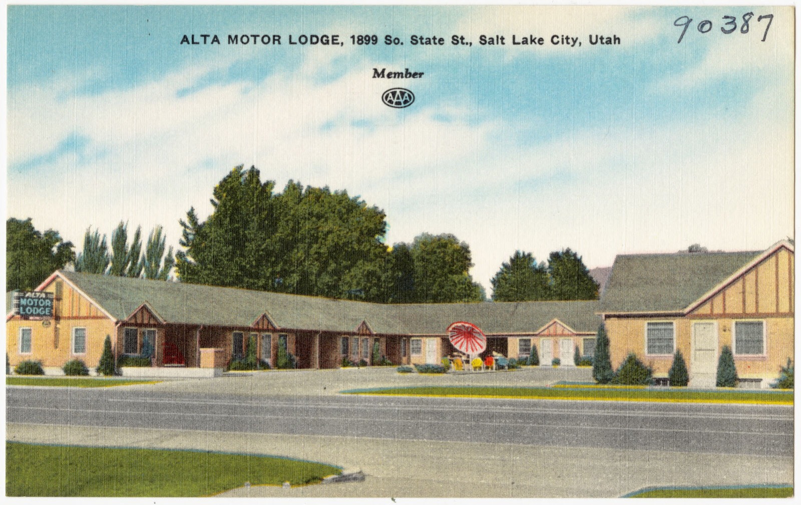 Alta Motor Lodge, 1899 So. State St., Salt Lake City, Utah, Boston Public Library - undated