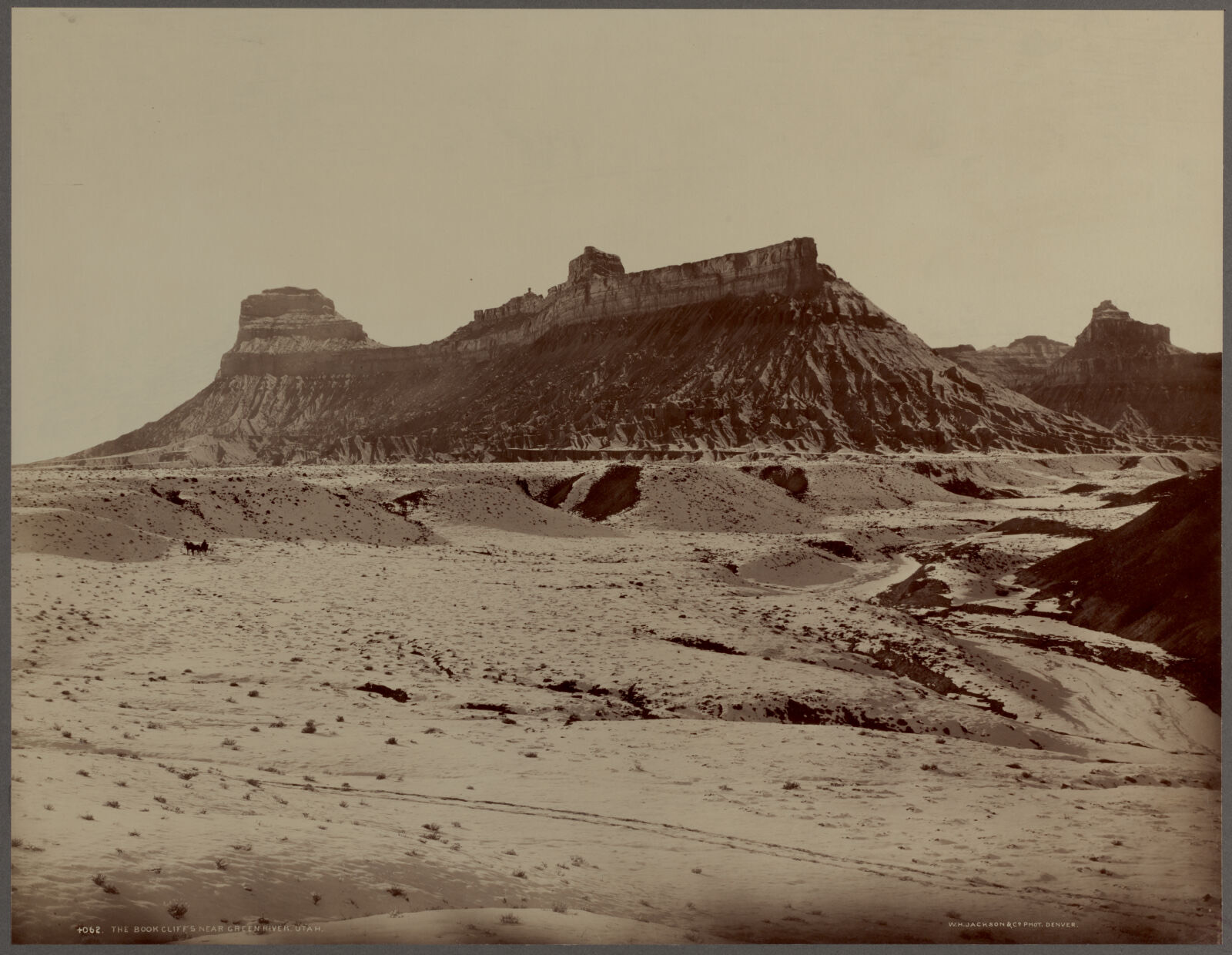 The Book Cliffs near Green River, Utah, Boston Public Library - undated