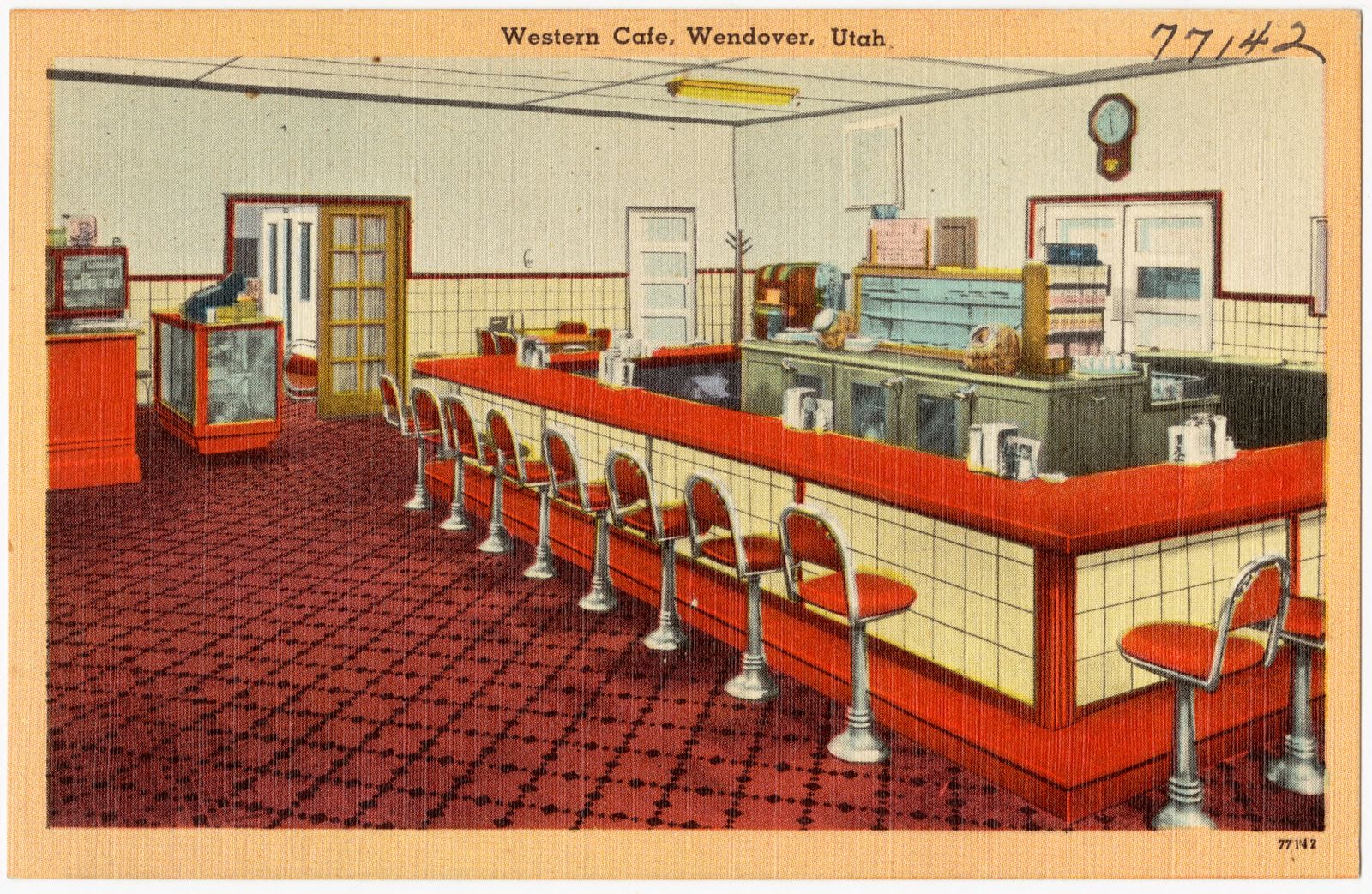 Western Café, Wendover, Utah, Boston Public Library - undated