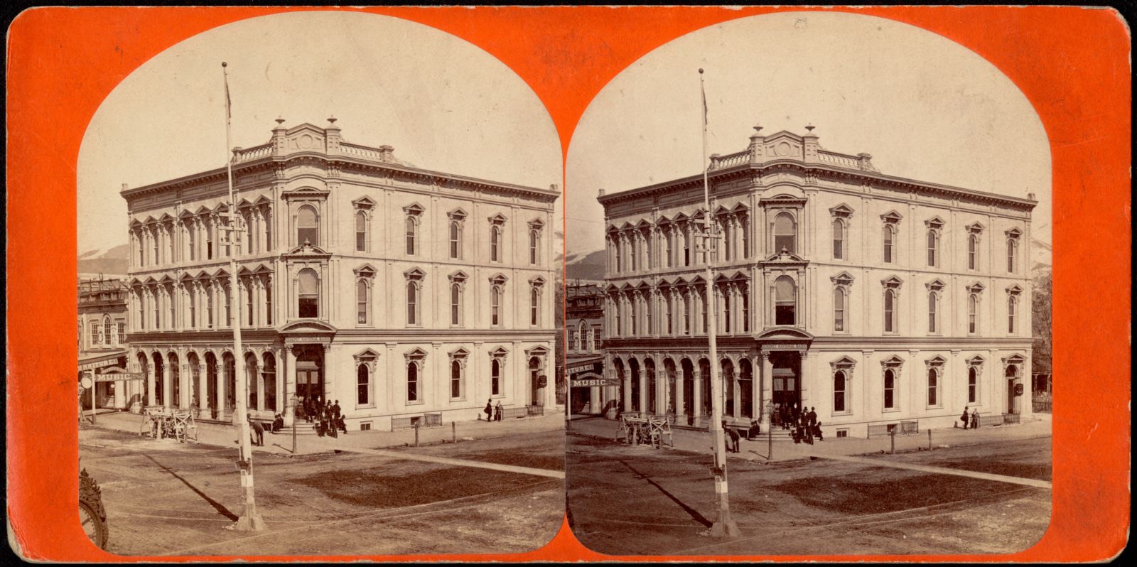 Deseret National Bank Building, Boston Public Library - undated