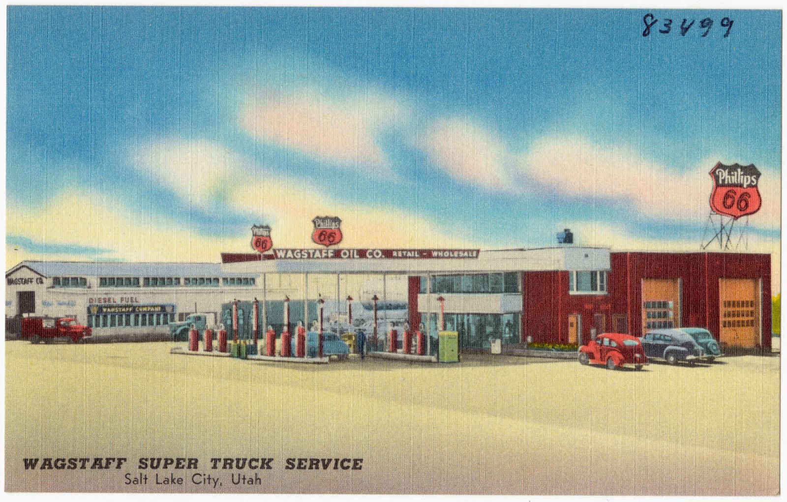 Wagstaff Super Truck Service, Sal Lake City, Utah, Boston Public Library - undated
