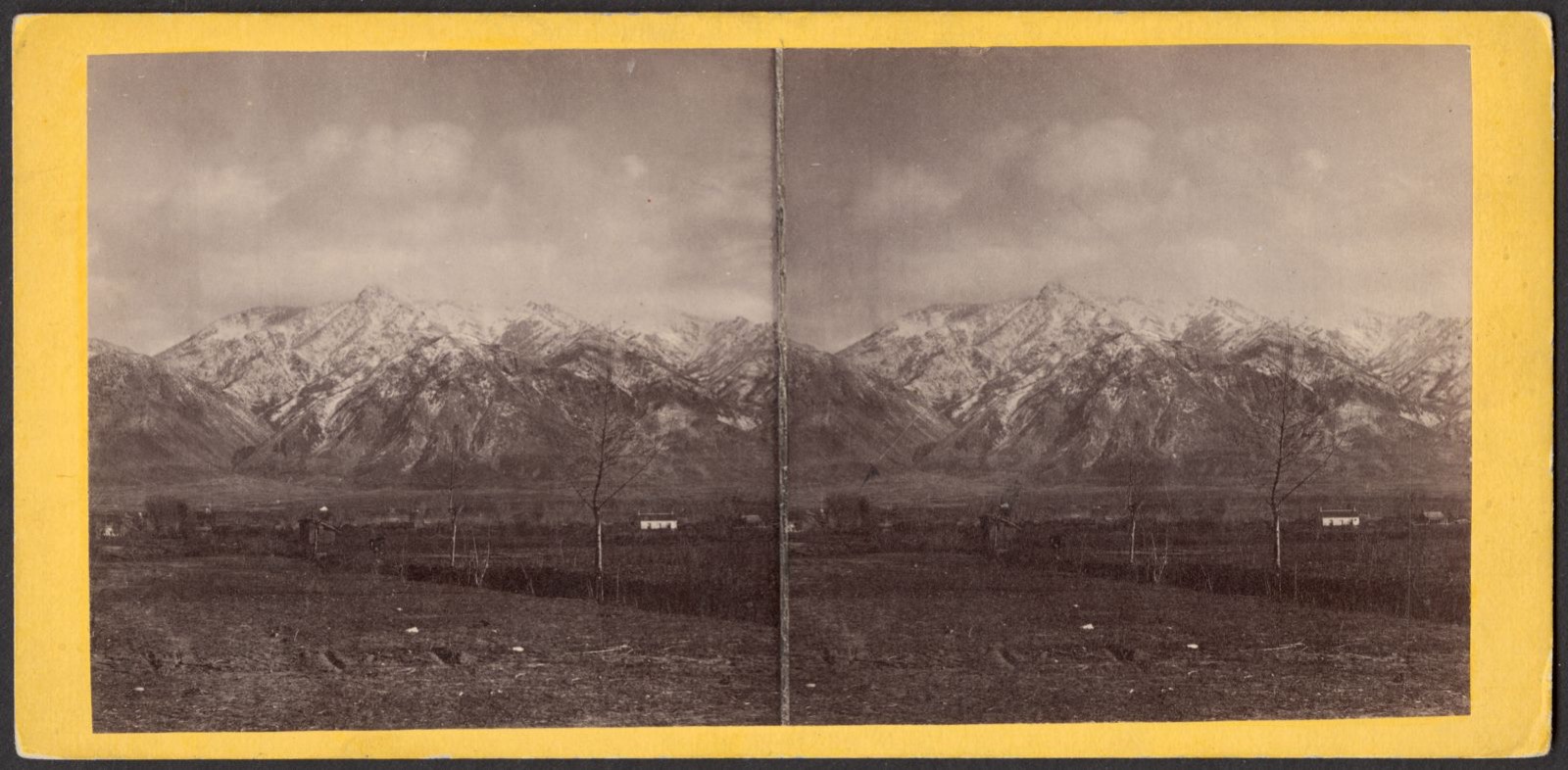 Storm in the Wahsatch Mountains, Ogden, Boston Public Library - undated