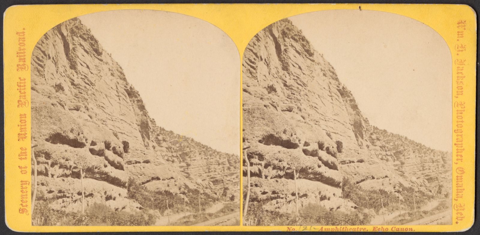 Amphitheatre, Echo Canon, Boston Public Library - undated
