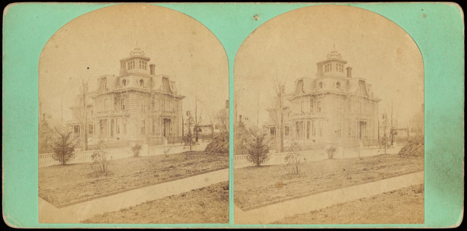 Brigham Young's home, Boston Public Library - undated