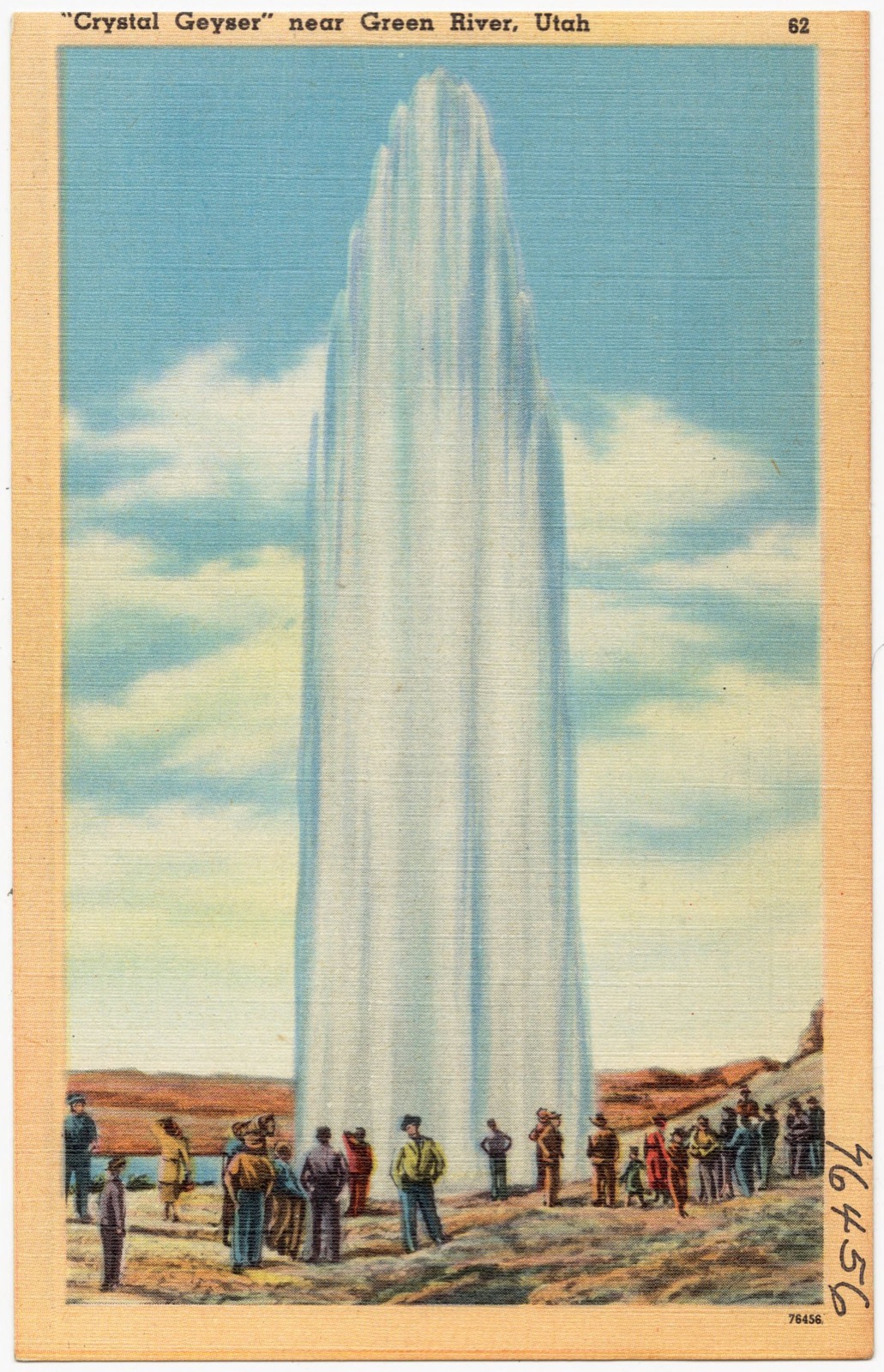 "Crystal Geyser" near Green River, Utah, Boston Public Library - undated