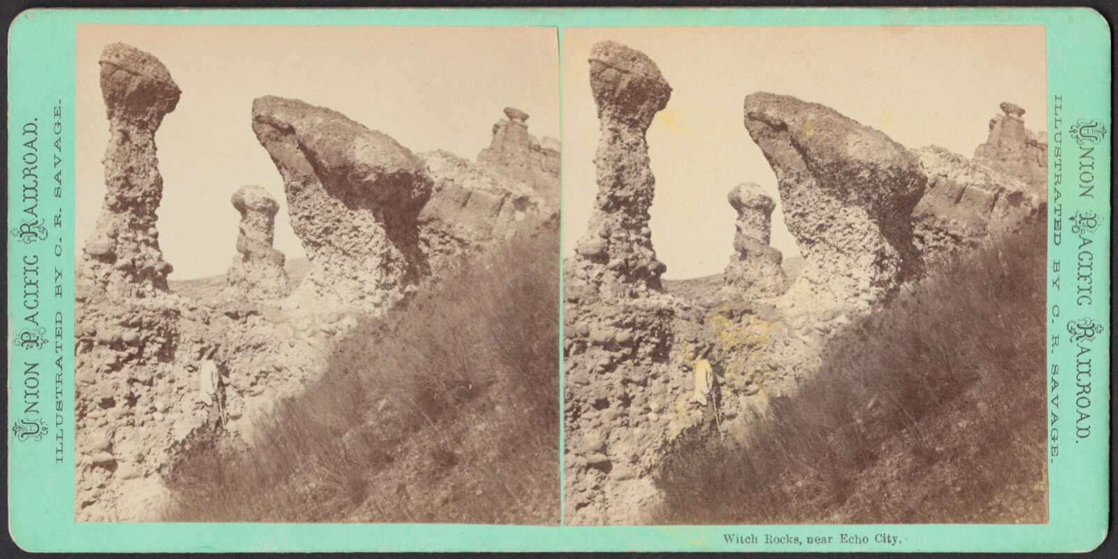 Witch Rocks, near Echo City, Boston Public Library - undated