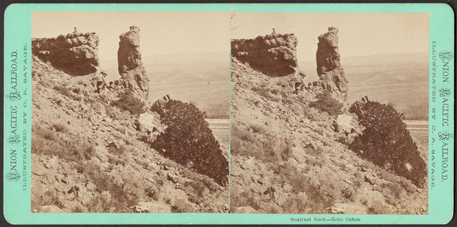 Sentinel Rock - Echo Cañon, Boston Public Library - undated