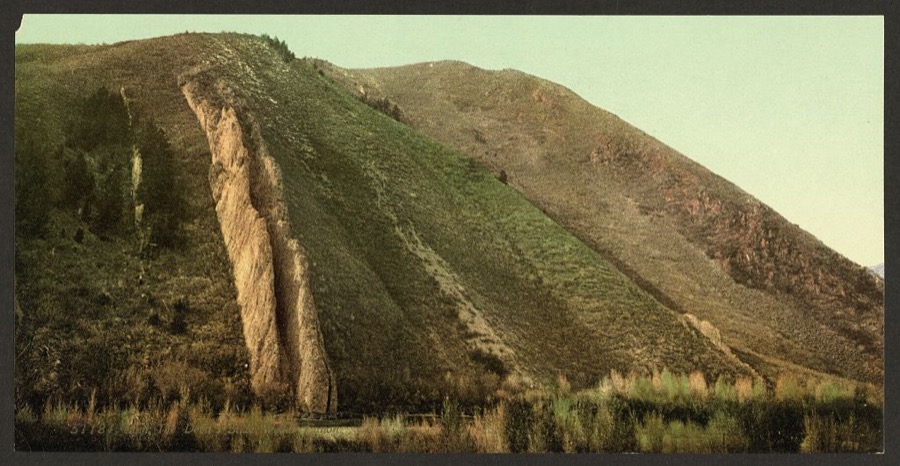 Utah. The Devil's Slide, Weber Canon [Cañon