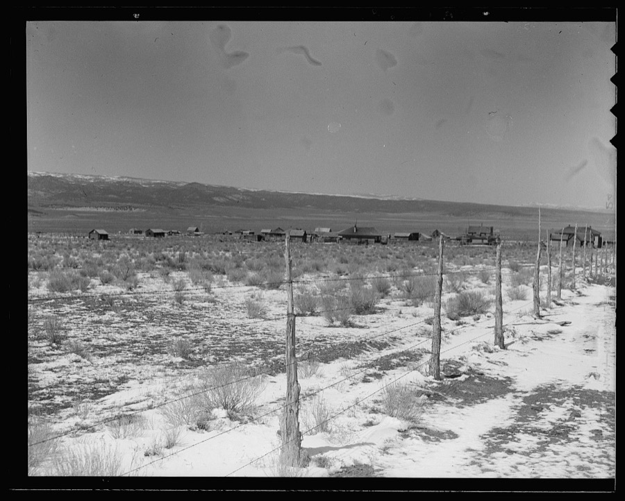 Approach to the town. Widtsoe, Utah