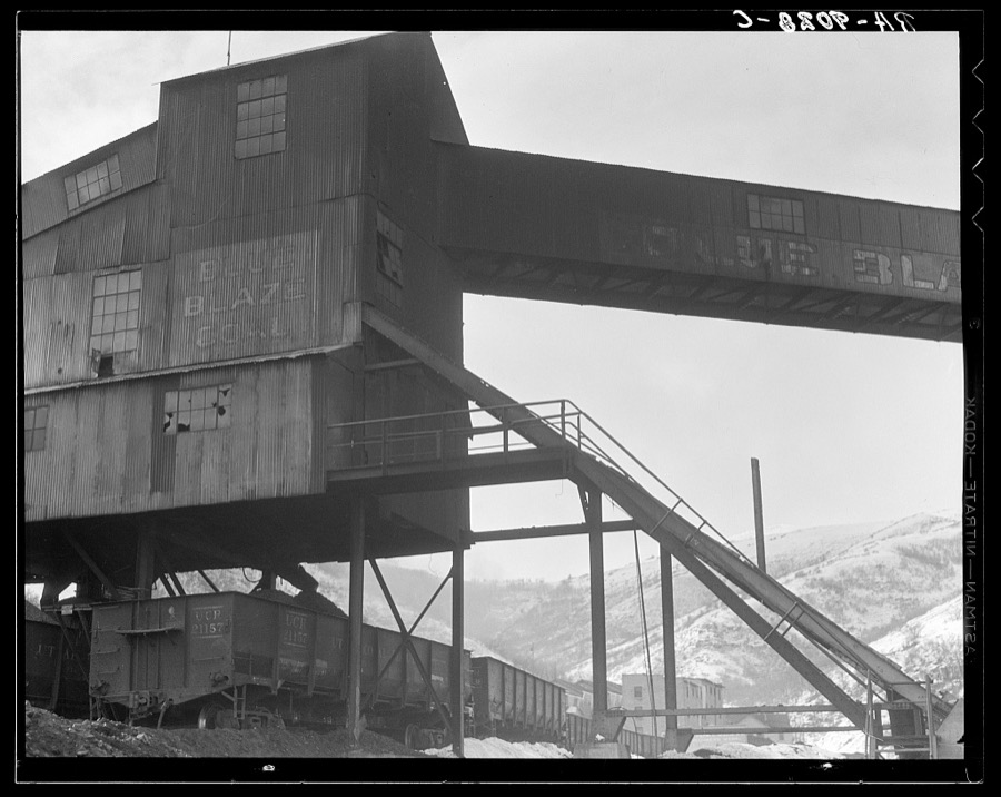Consumers. Blue Blaze coal mine. Near Price, Utah