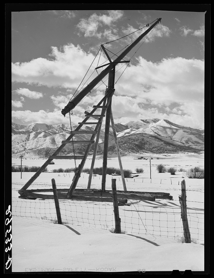 Hay stacker. Summit County, Utah