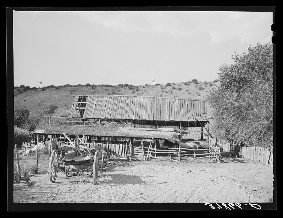 Barn. Santa Clara, Utah. See general caption