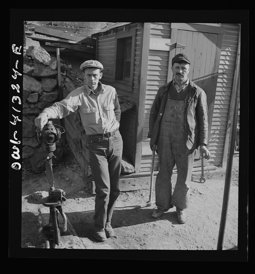 Bingham Canyon, Utah. Utah Copper Company signalman