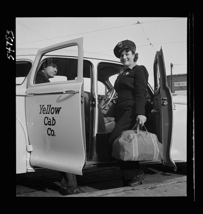 Training women to operate buses and taxicabs