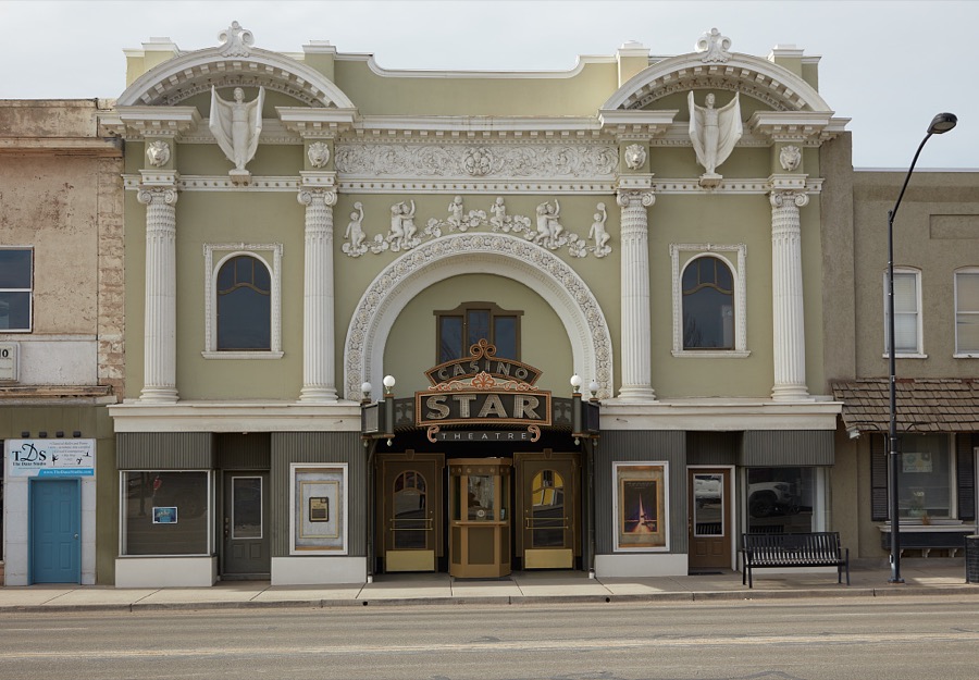 The Casino Star Theatre in the small city of Gunnison (population c. 3,500) the western U.S. state of Utah