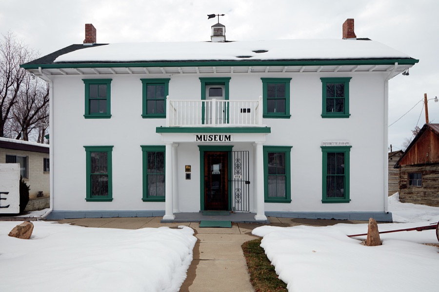 The Mt. Pleasant Pioneer Museum and Relic Home in the small central-Utah city (population c. 3,500) of Mt. Pleasant
