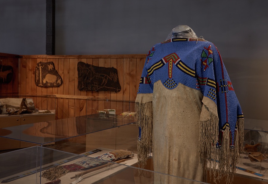 Display at the Utah Field House of Natural History State Park Museum in the small city of Vernal in eastern Utah's Uintah County
