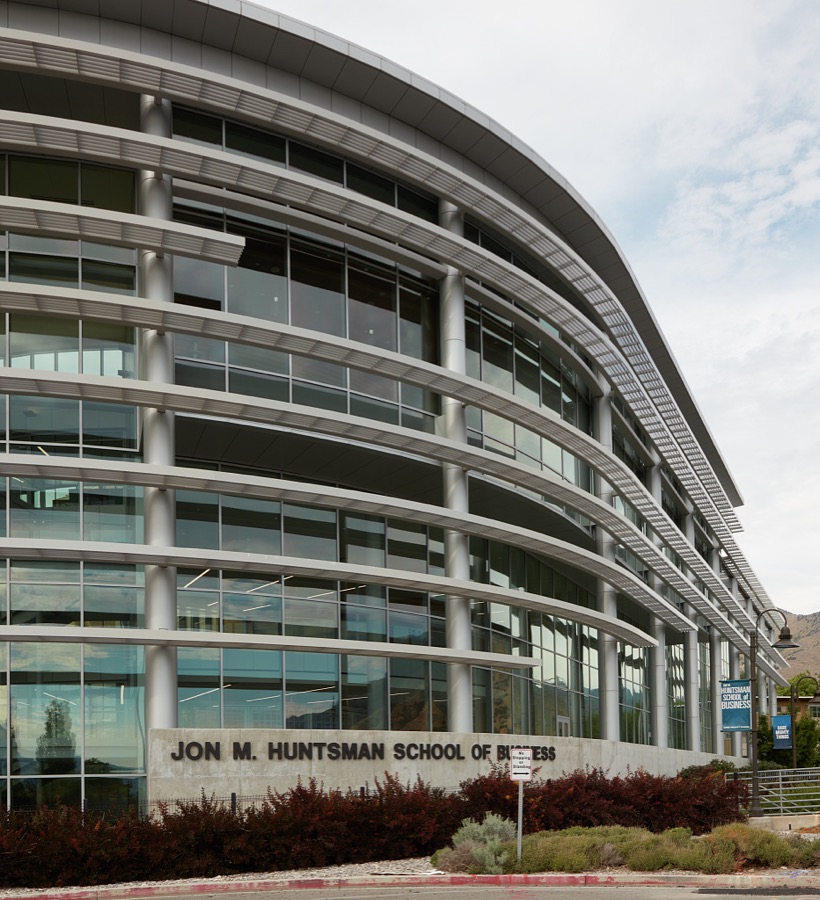 The Jon B. Huntsman School of Business at Utah State University in Logan, a city in far-northeast Utah