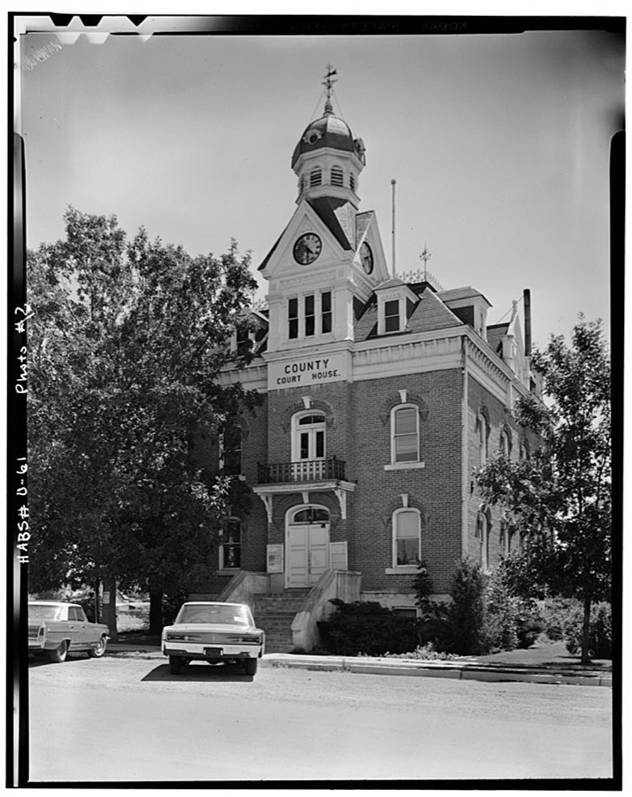 Beaver County Courthouse, Center & First East Streets, Beaver, Beaver County, UT