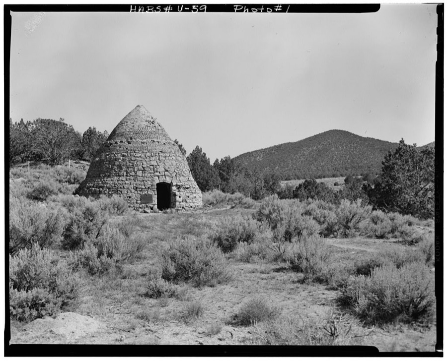 Coke Oven, State Route 56 Vicinity, Old Irontown, Iron County, UT