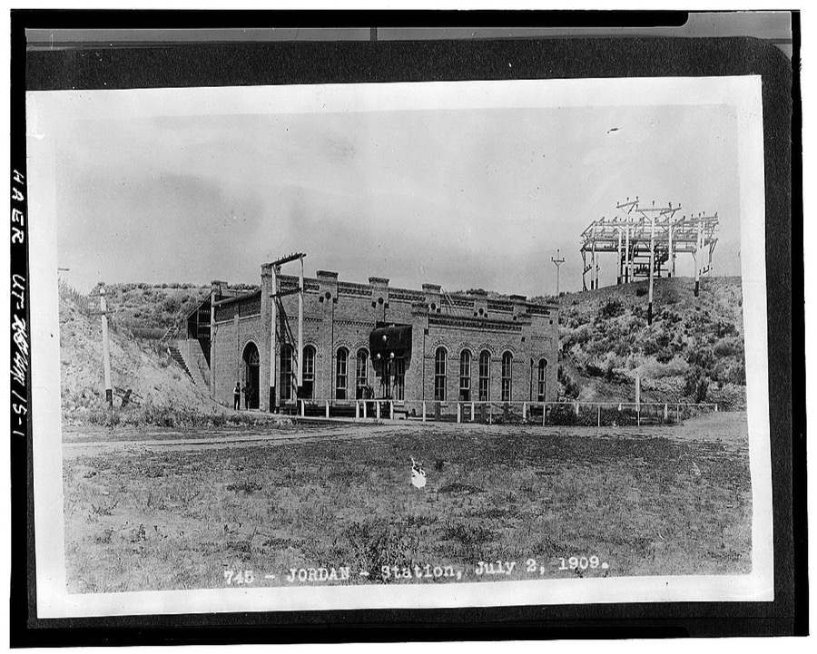 Salt Lake City Water & Electrical Power Company, Jordan Narrows Hydroelectric Plant, Jordan River, Riverton, Salt Lake County, UT