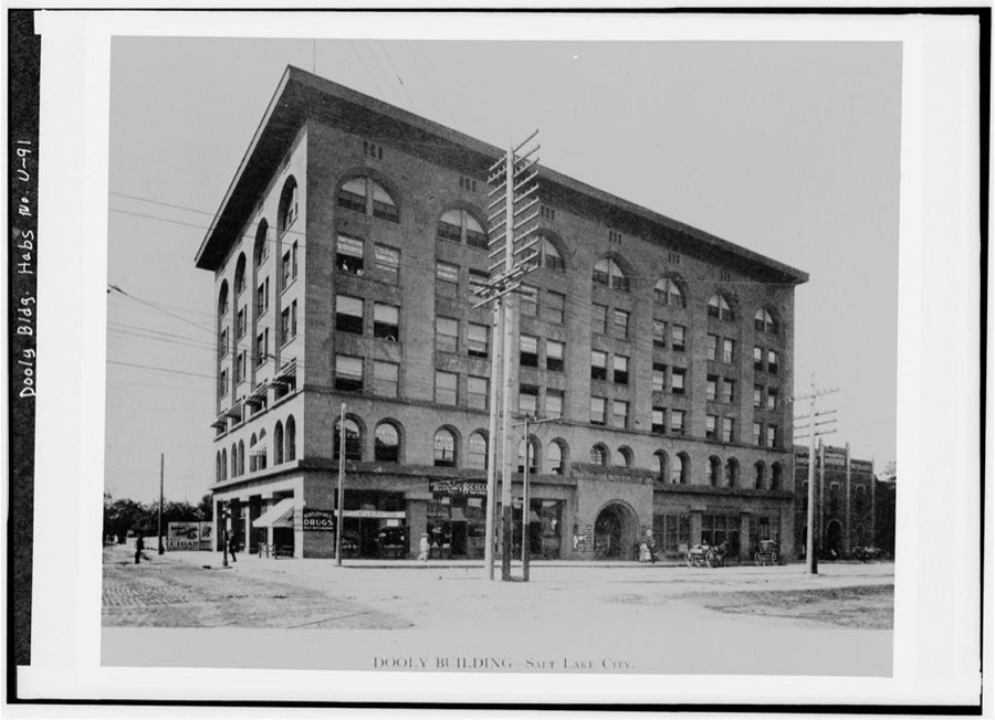 Dooly Building, 109 West Second South Street, Salt Lake City, Salt Lake County, UT