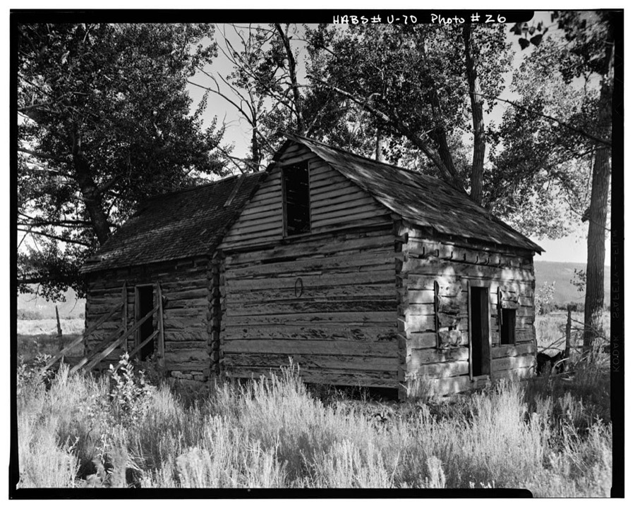 Spring City Area Study, Log Cabin, Spring City, Sanpete County, UT