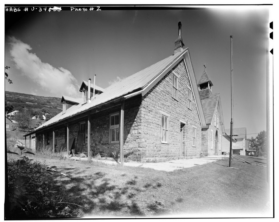 St. Mary of the Assumption School, Park Avenue at Main Street, Park City, Summit County, UT