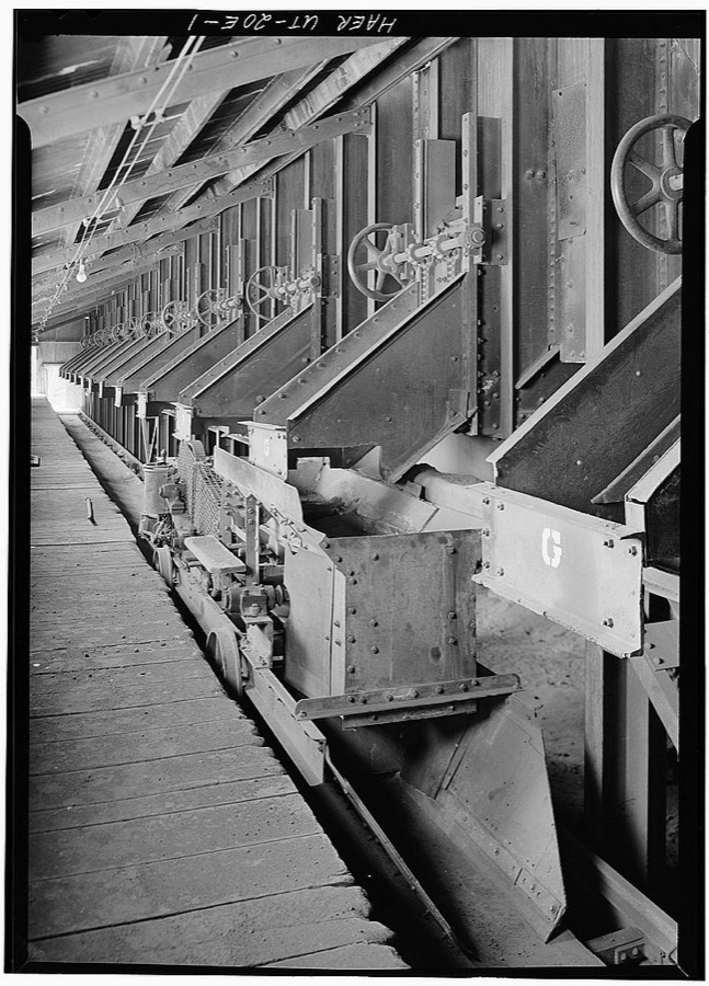 International Smelting & Refining Company, Tooele Smelter, Roaster Ore Bins, State Route 178, Tooele, Tooele County, UT