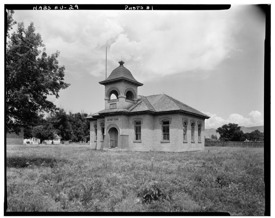 District School, North Church Street, Fairfield, Utah County, UT