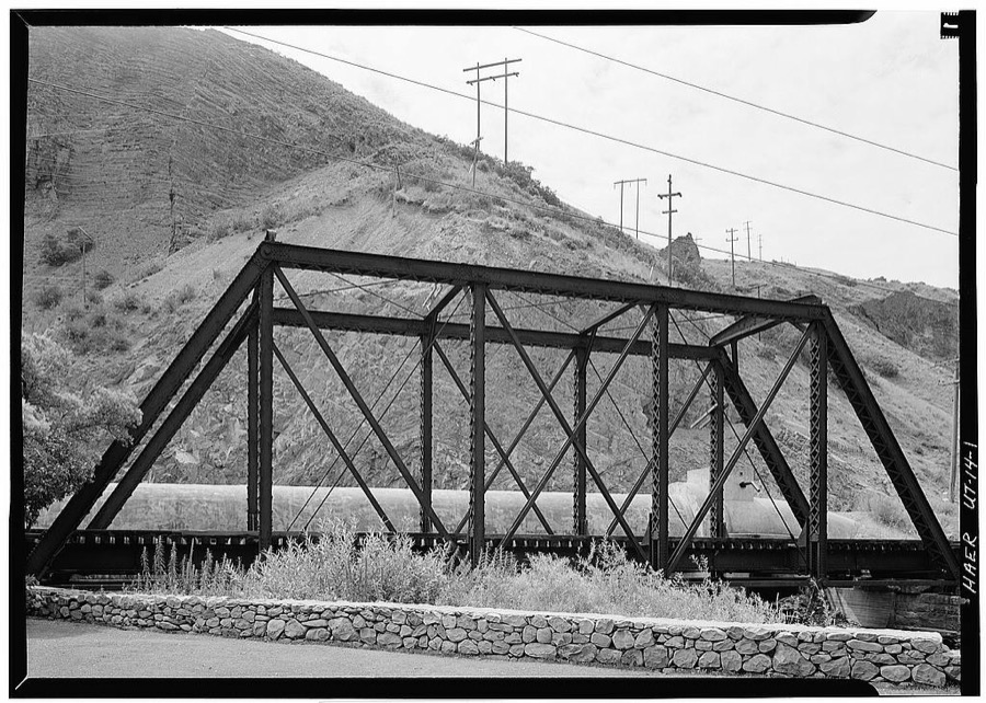 Denver & Rio Grande Western Railroad, Provo River Bridge, Spanning Provo River, Orem Vicinity, Orem, Utah County, UT