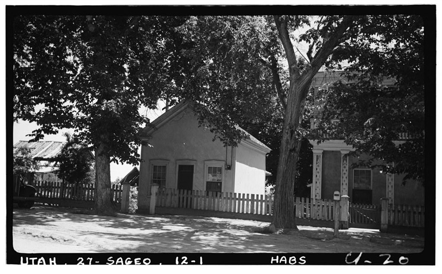 Brigham Young Office, 200 North Street at 100 West Street, Saint George, Washington County, UT