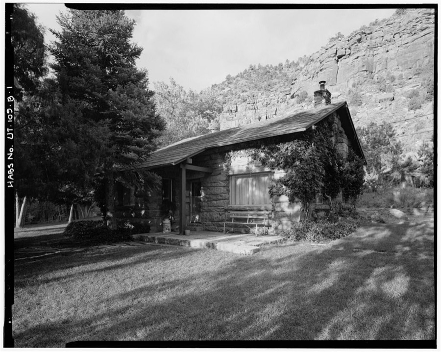Pine Creek Historic Complex, Assistant Superintendent's House, Springdale, Washington County, UT