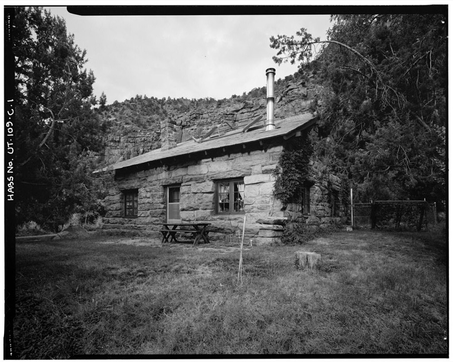 Pine Creek Historic Complex, Chief Ranger's House, Springdale, Washington County, UT