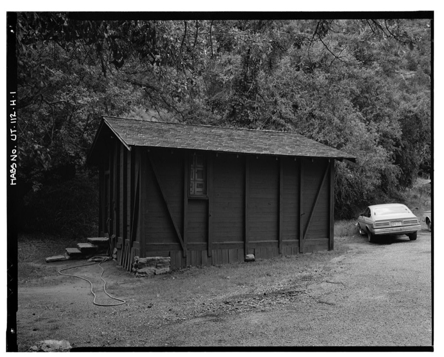 Zion Lodge-Birch Creek Historic Complex, Mattress Storage Cabin, Springdale, Washington County, UT