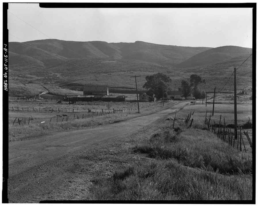 Henry Cluff Ranch, Jordanelle Valley, Keetley Mine Road at U.S. Route 40, Heber City, Wasatch County, UT