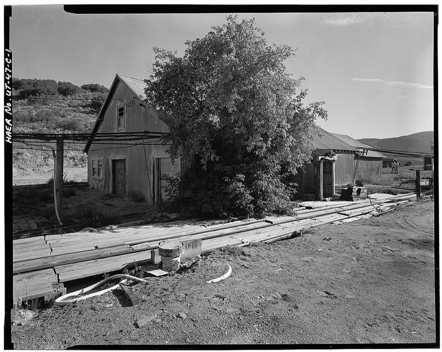 Park Utah Mining Company: Keetley Mine Complex, Sawmill-Carpenter Shop, 1 mile East of U.S. 40 at Keetley, Heber City, Wasatch County, UT