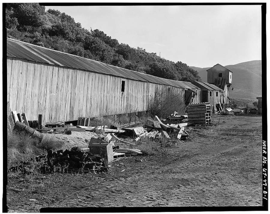 Park Utah Mining Company: Keetley Mine Complex, Tipple-Ore Car Snowshed, 1 mile East of U.S. 40 at Keetley, Heber City, Wasatch County, UT