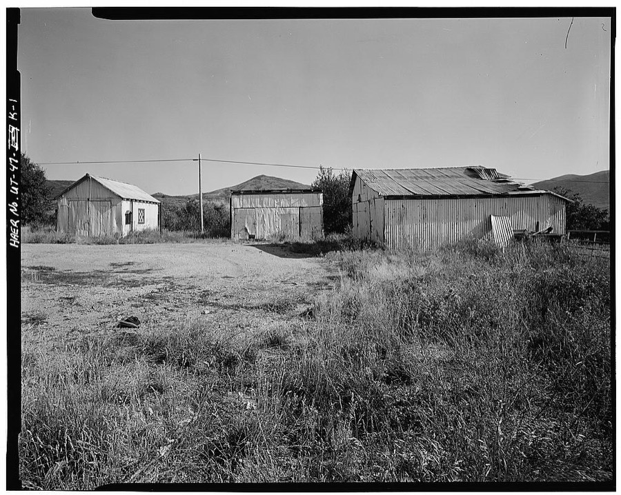 Park Utah Mining Company: Keetley Mine Complex, Employee Storage Sheds, 1 mile East of U.S. 40 at Keetley, Heber City, Wasatch County, UT
